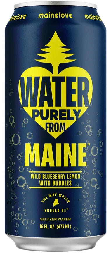 Mainelove WIld Blueberry Lemon with Bubbles